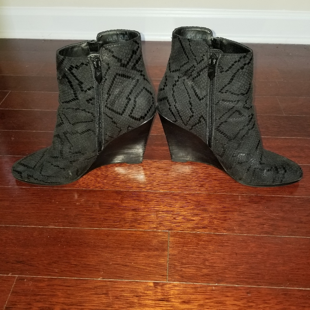 Fergie Wedge Booties